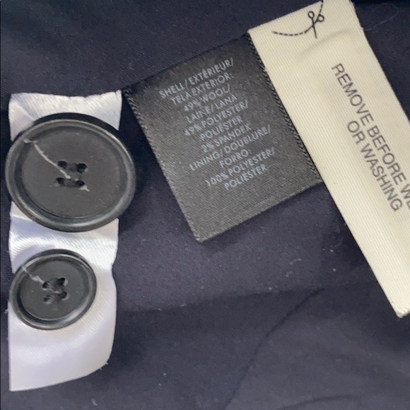 Navy Ann Taylor blazer - Picture 4 of 4